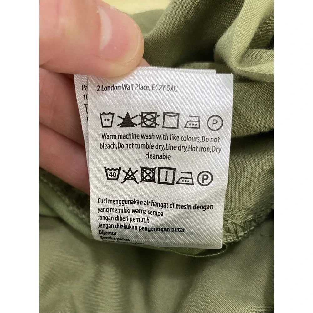 Cotton On Size 32 Green Classic Cargo Bermuda Shorts - Picture 7 of 7